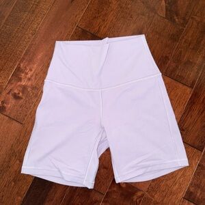 lululemon athletica Light Purple Biker Shorts 6in